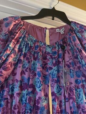 For Love & Lemons Pink Floral Dress NWT